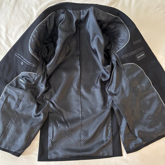 Bellissimo Tip Top Tailors Black Suit - Picture 3 of 16